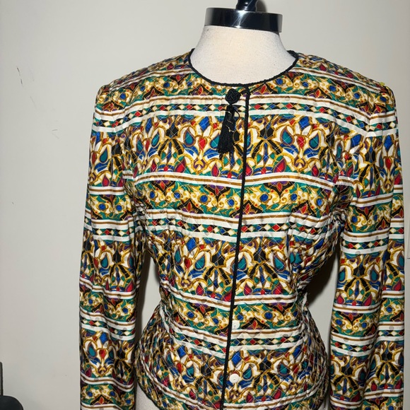 Colorful Patterned Jacket - Picture 1 of 7